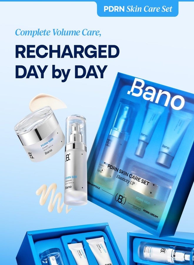 Bano PDRN Skin Care Set - PDRN Firming Cream & Serum Set with Hyaluronic Acid & Peptides | Collagen Cream with Bakuchiol | Face Moisturizer for Sensitive Skin | Korean Skin Care | Fragrance-Free - Image 2